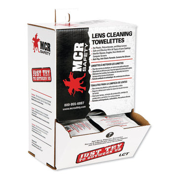 MCR™ Safety Lens Cleaning Towelettes, 100-box freeshipping - TVN Wholesale